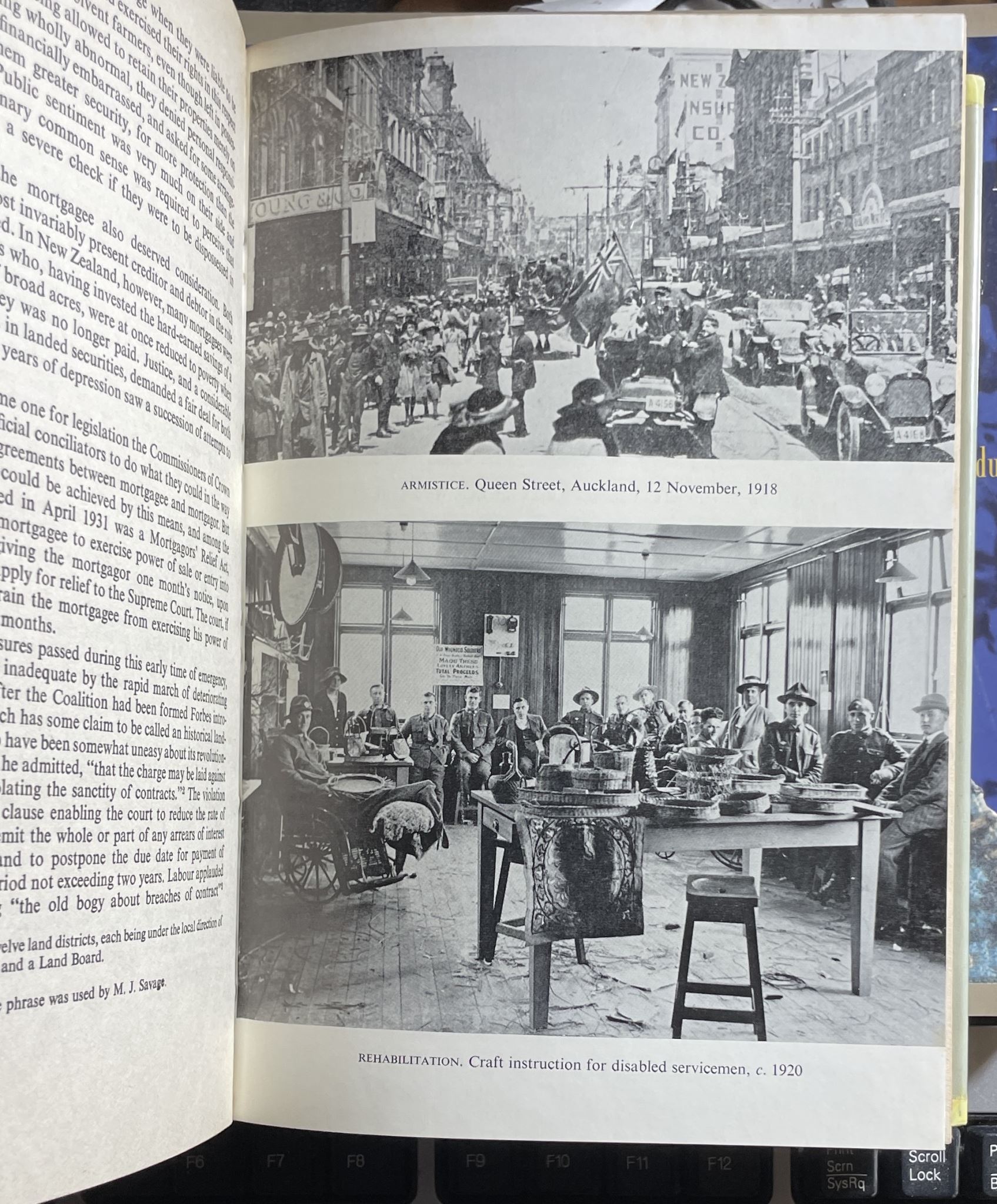 The New Dominion A Social & Political History of New Zealand 1918-39 R M Burdon