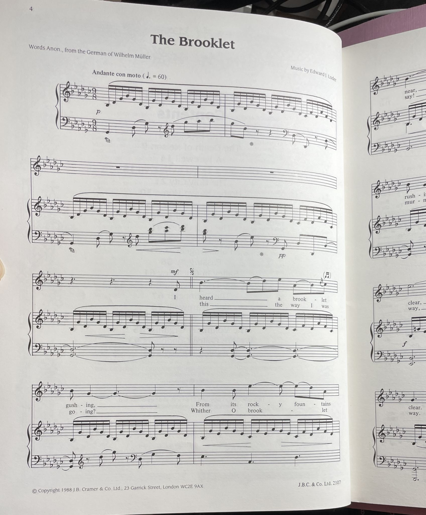 Robert Tear's Drawing Room Songs