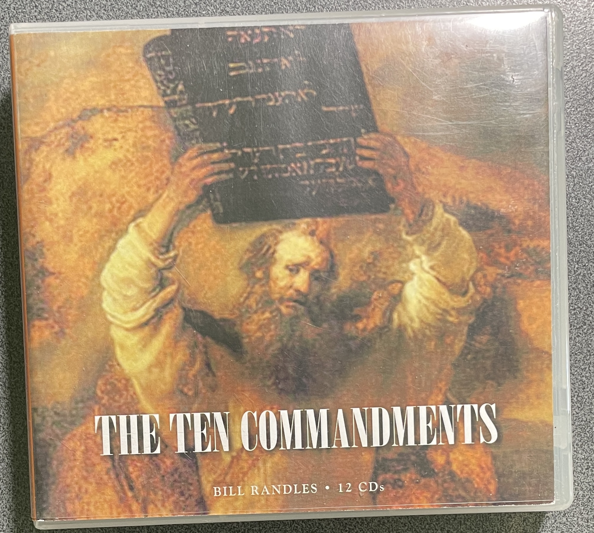The Ten Commandments by Bill Randles [Audio] 12 CDs