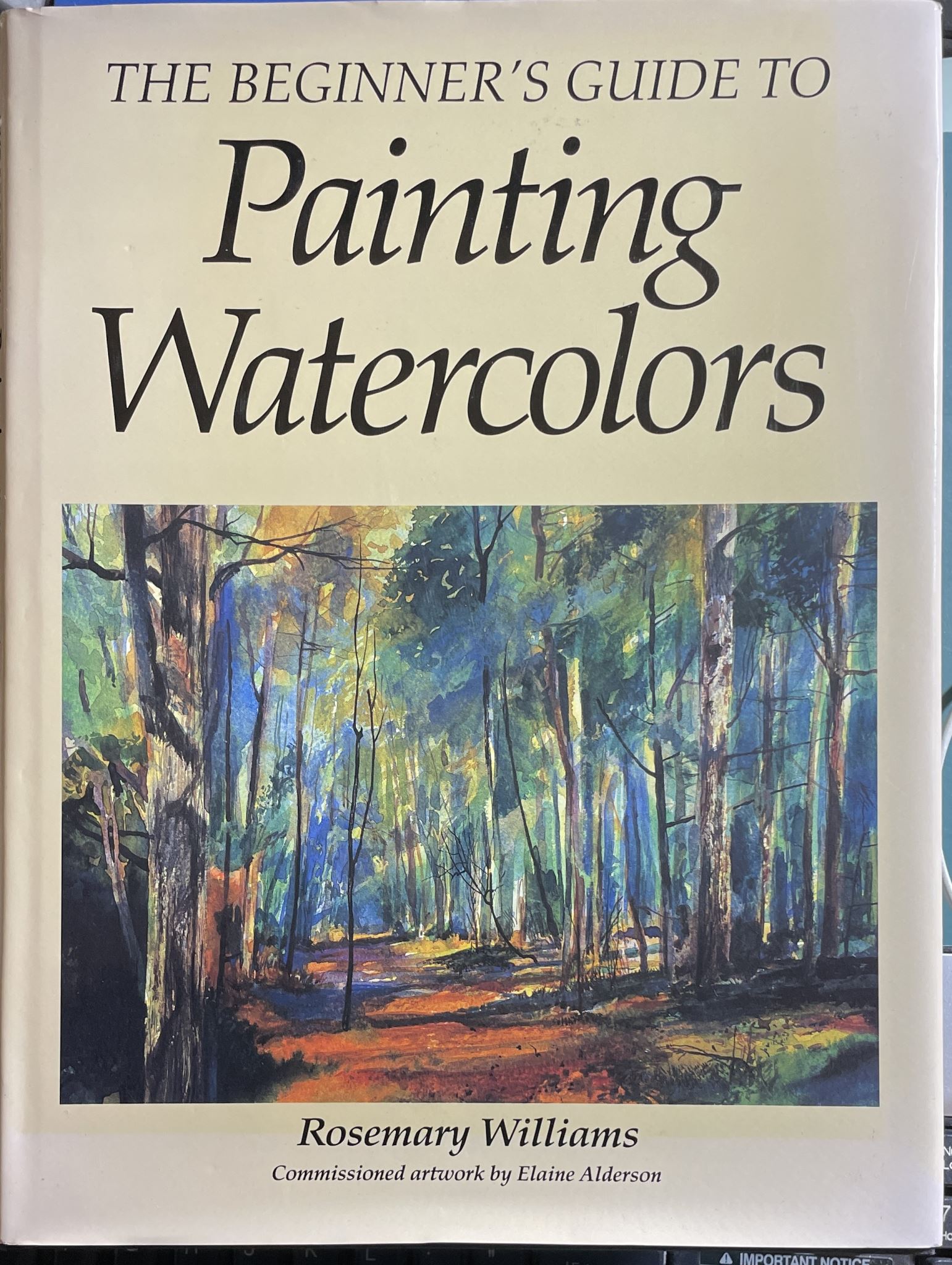 The Beginner's Guide to Painting Watercolors By Rosemary William