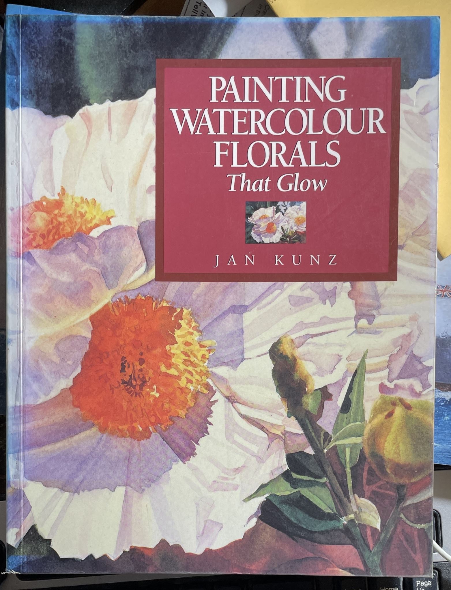 Painting Watercolour Florals That Glow By Jan Kunz