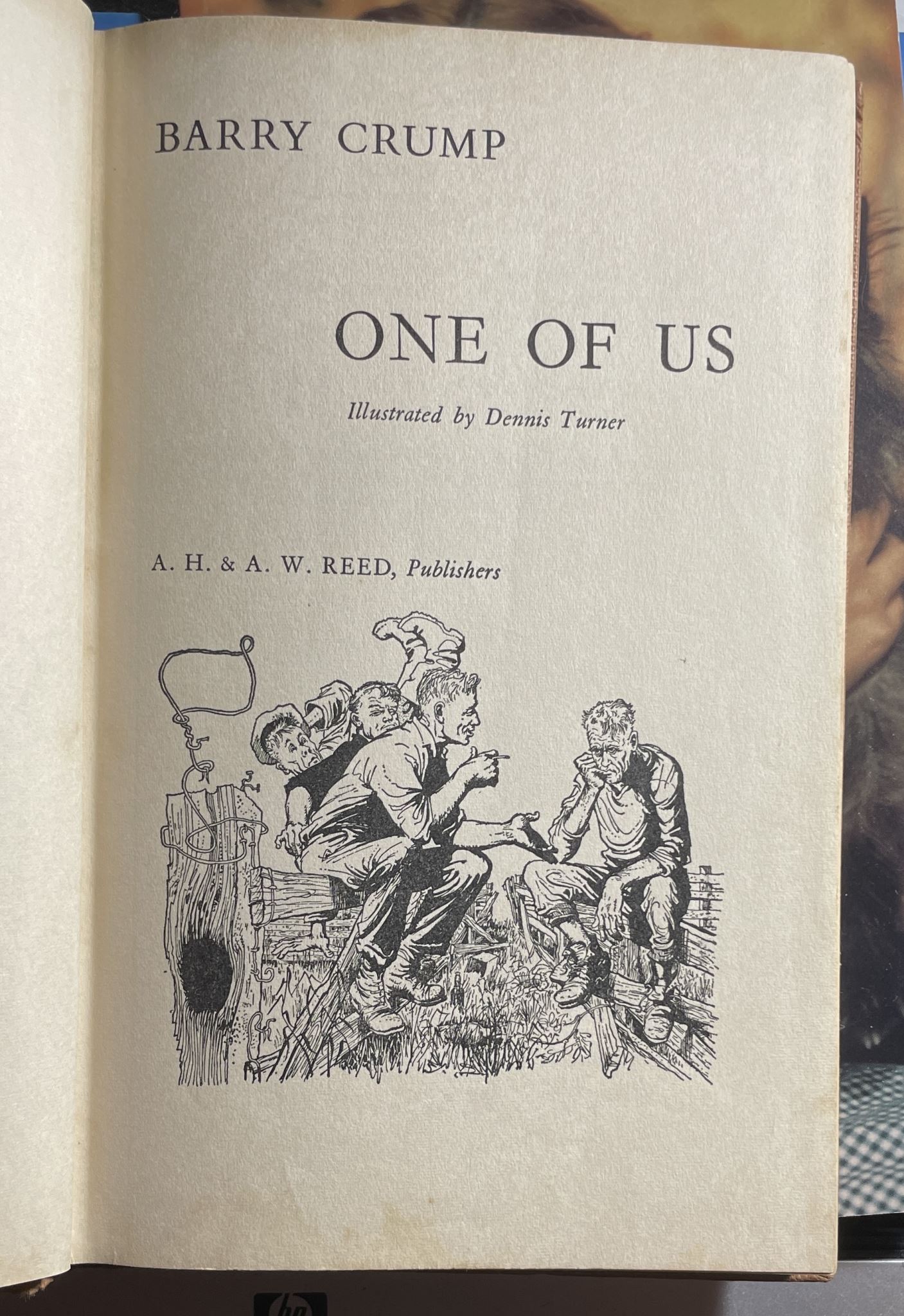 One of Us by Barry Crump 1962 First Edition