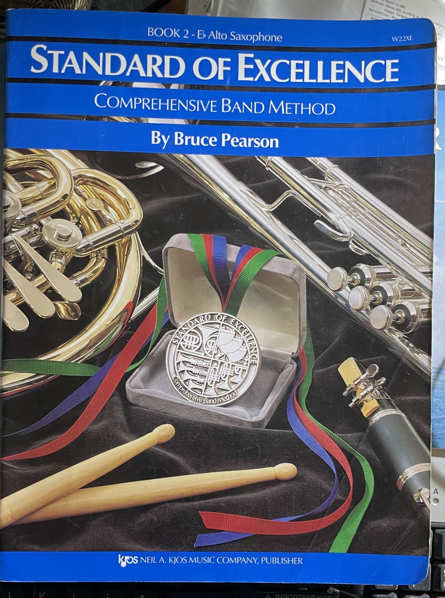 Standard of Excellence Comprehensive Band Method Book 2 Eb Alto Saxophone