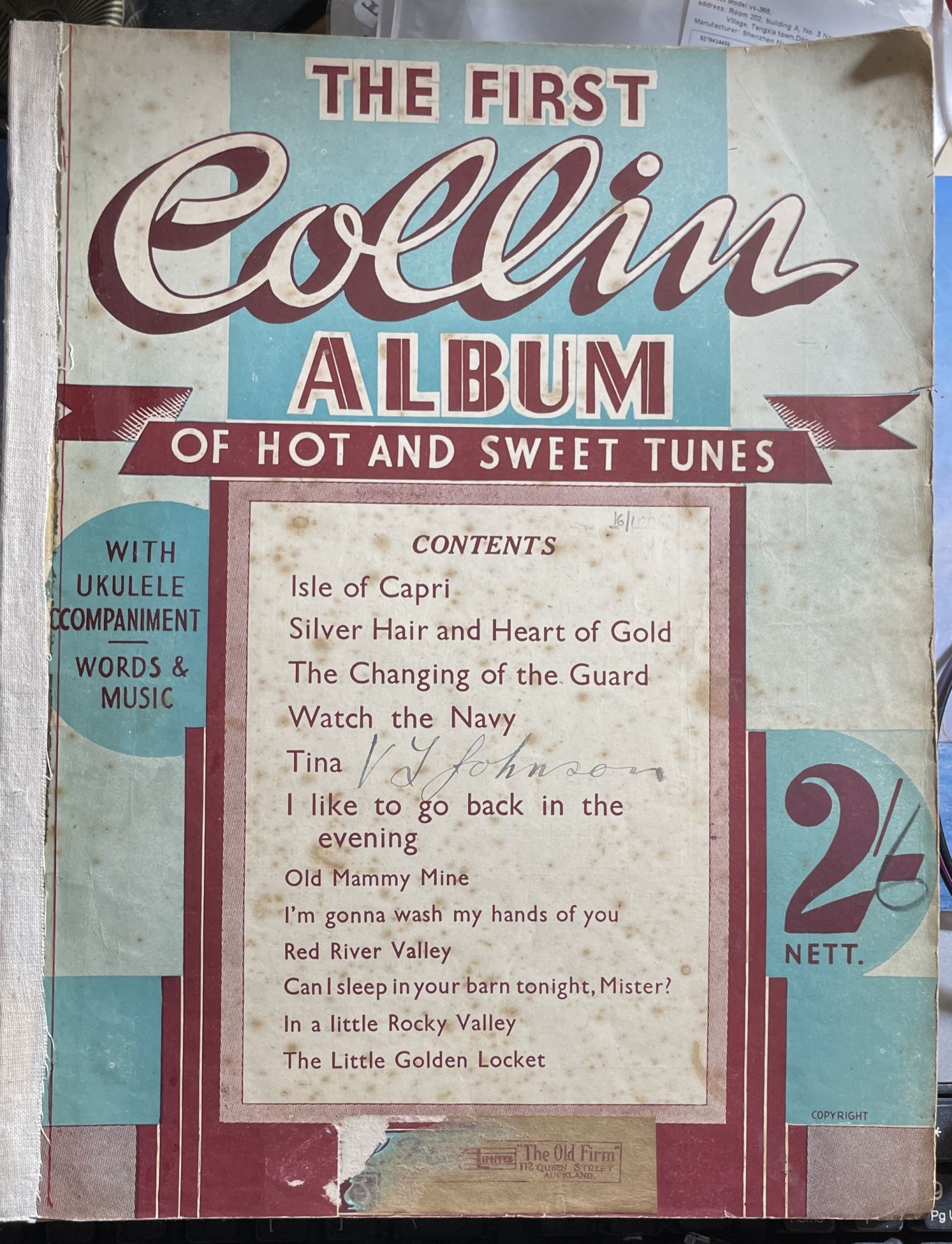 The First Collin Album of Hot and Sweet Tunes
