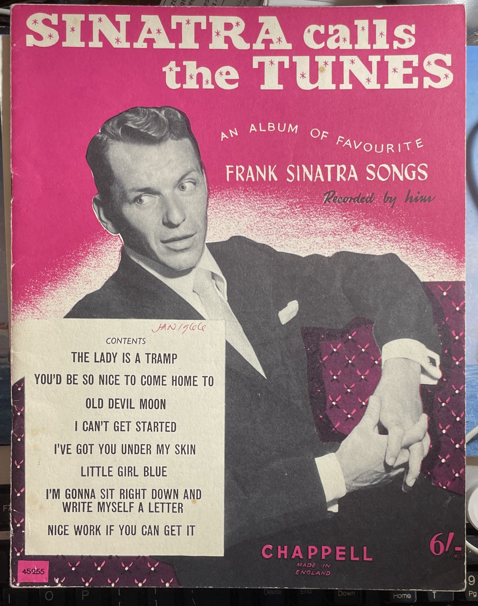 Sinatra Calls the Tunes An Album Of Favourite Frank Sinatr