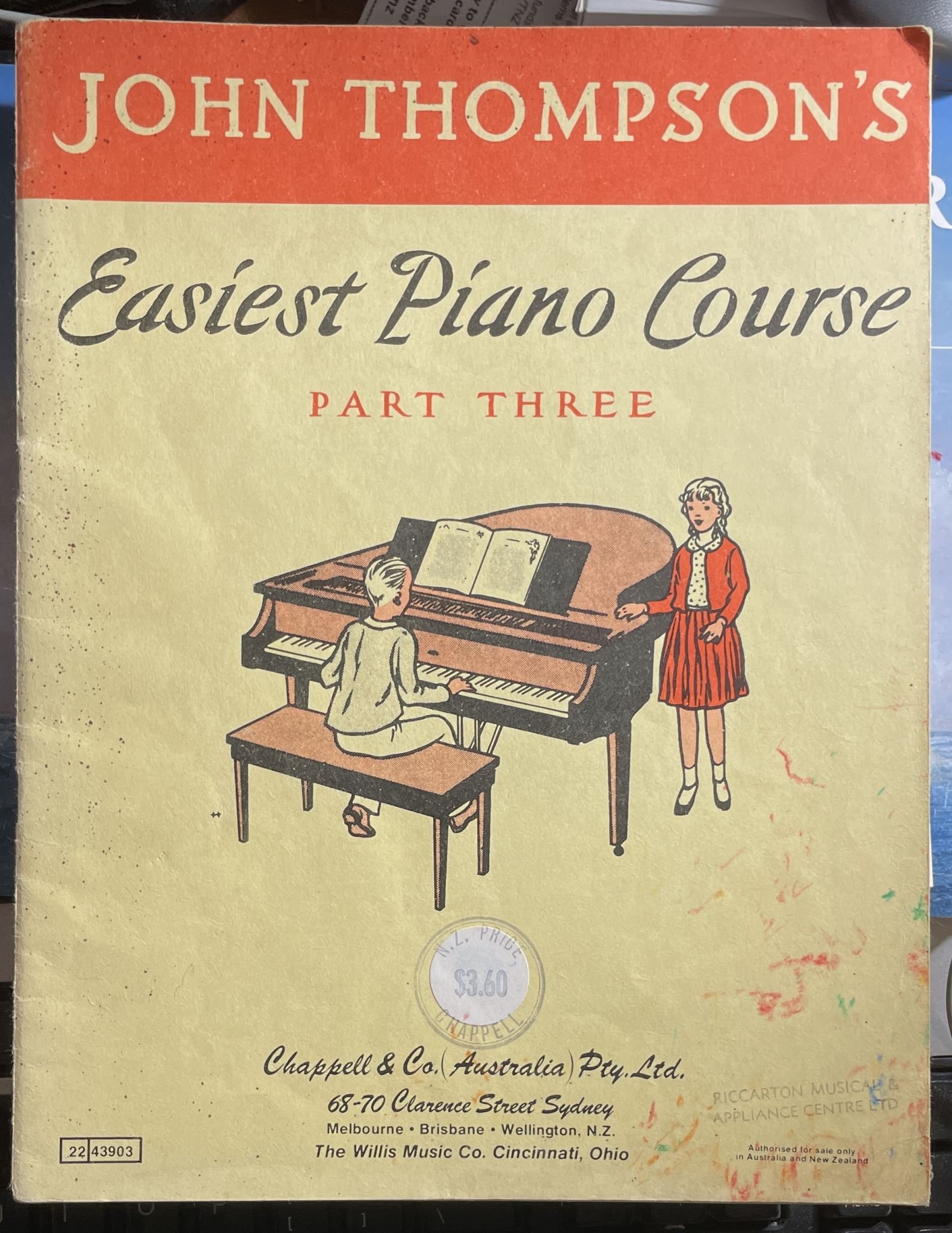 John Thompson's Easiest Piano Course Part 3