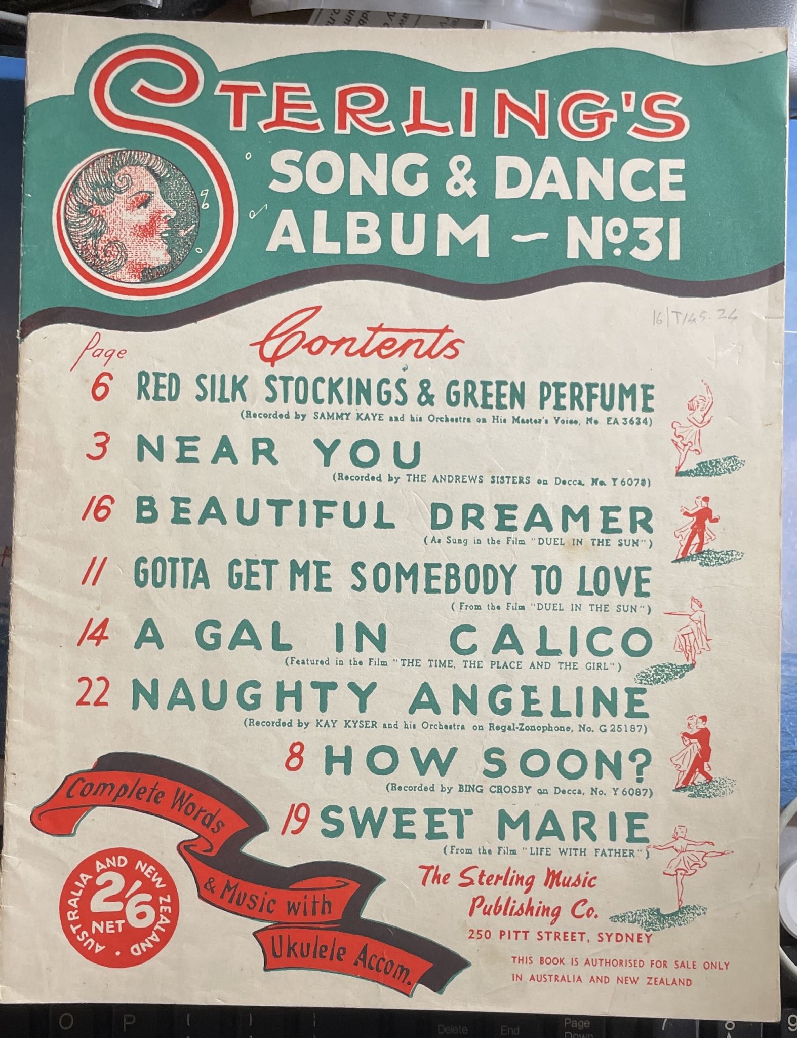 Sterling's Song & Dance Album No 31