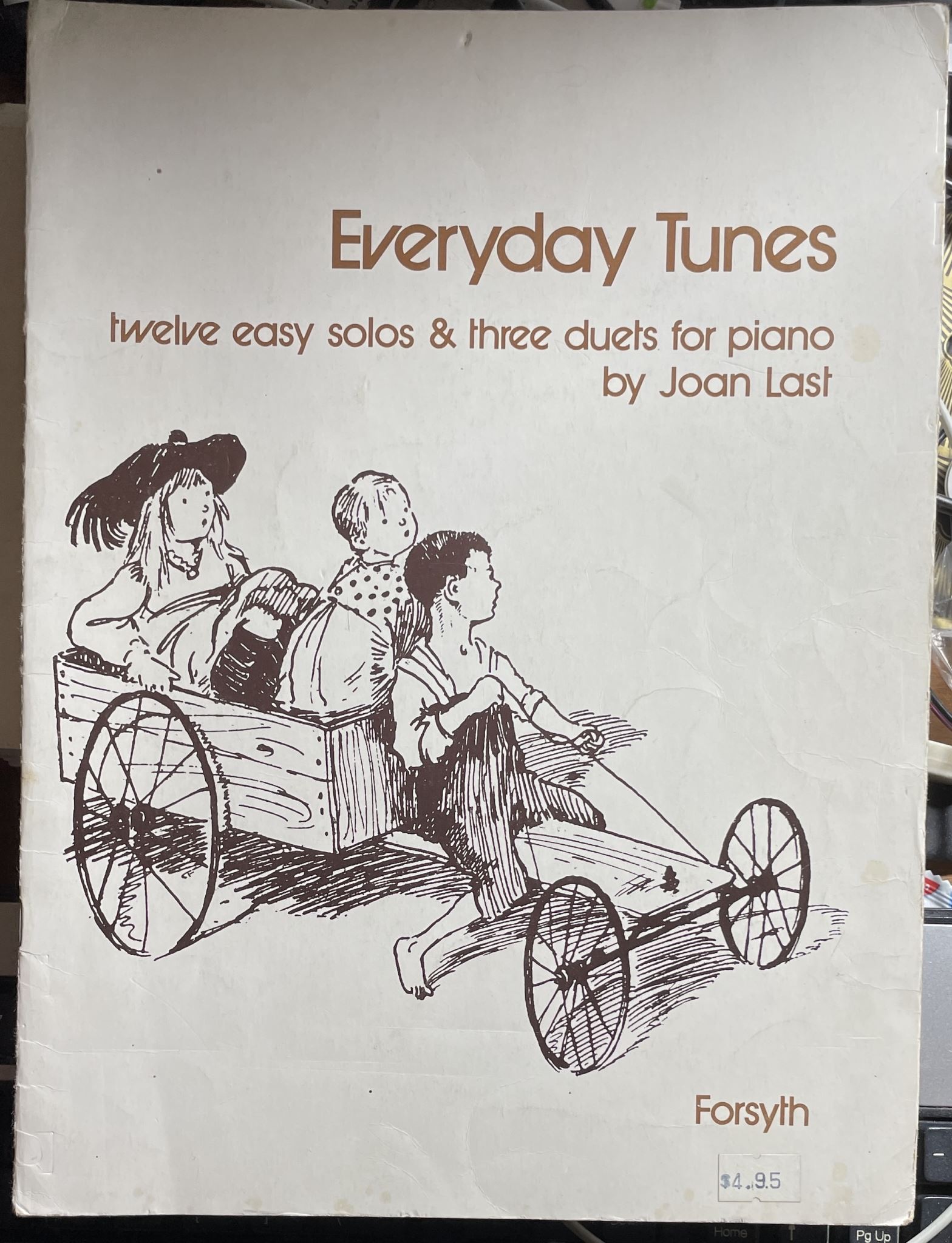 Everyday Tunes Twelve Easy Solos & Three Duets for Piano by Joan Last
