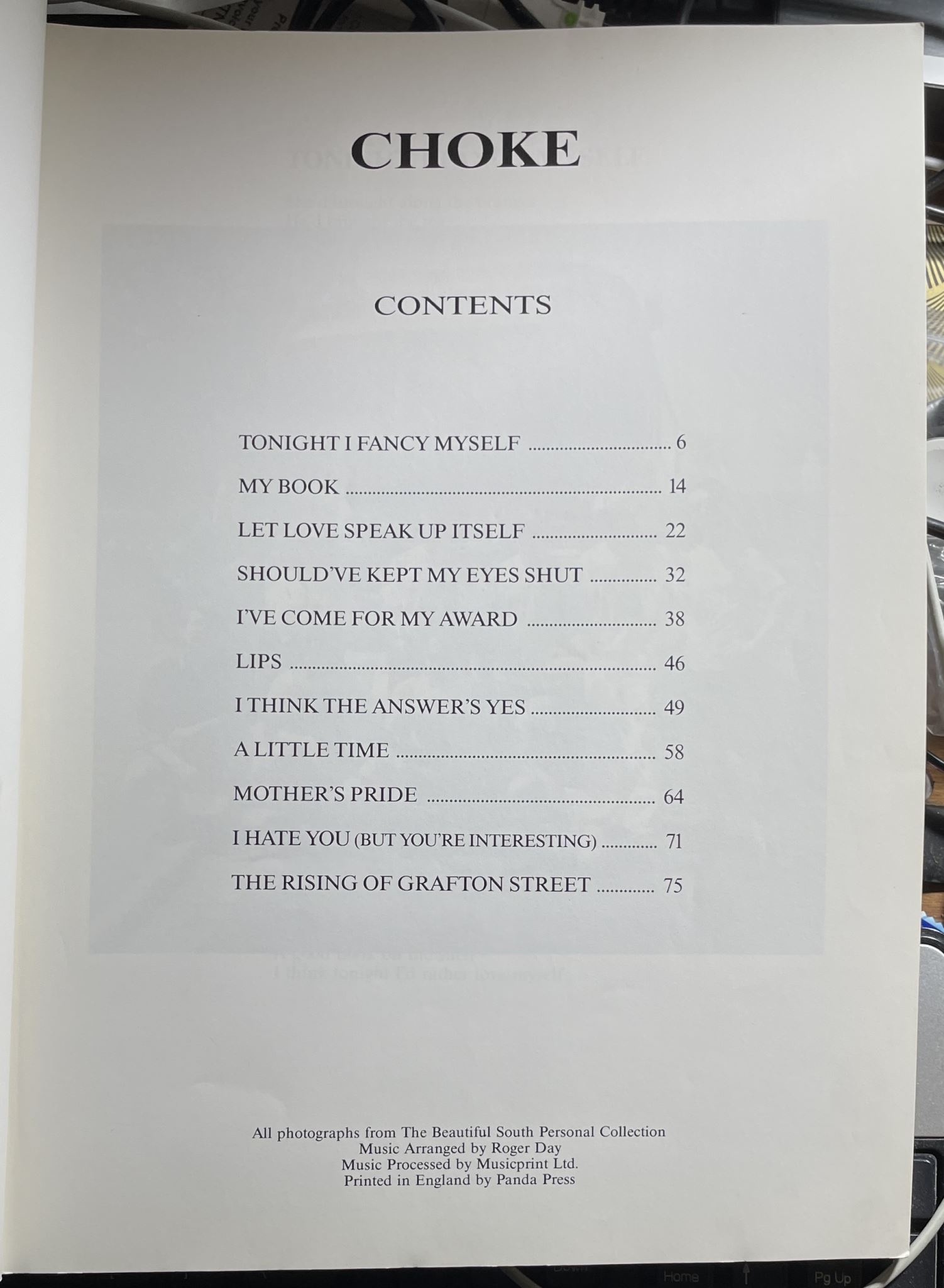 Choke By The Beautiful South