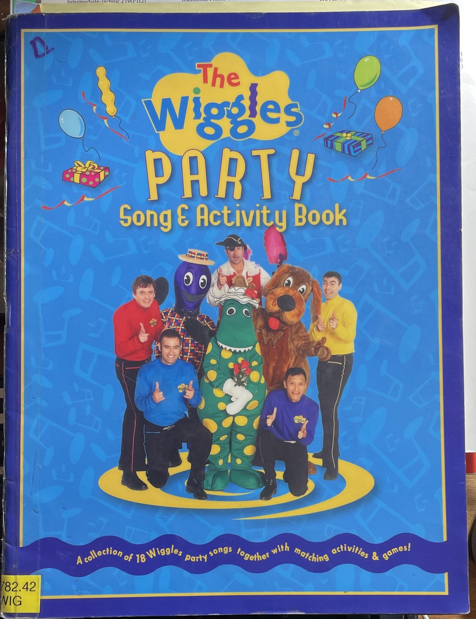 The Wiggles Party Song and Activity Book
