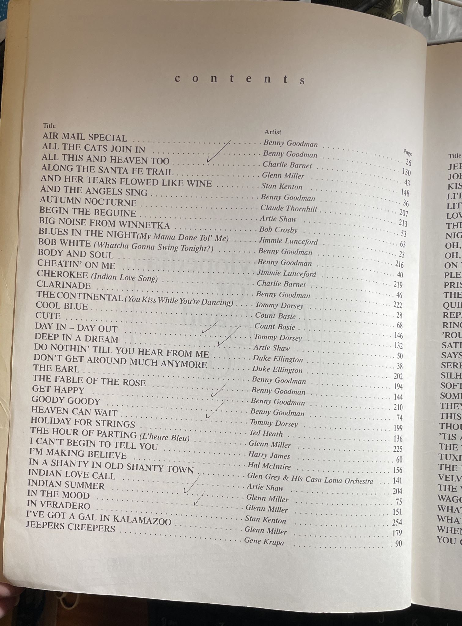 Encyclopedia of Big Band Classics Voice Piano Guitar