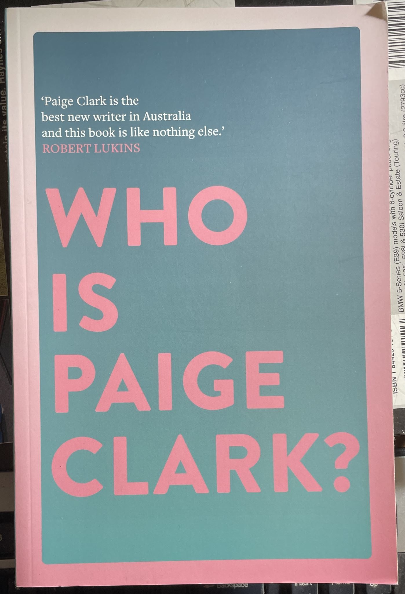 She Is Haunted by Paige Clark (Proof)