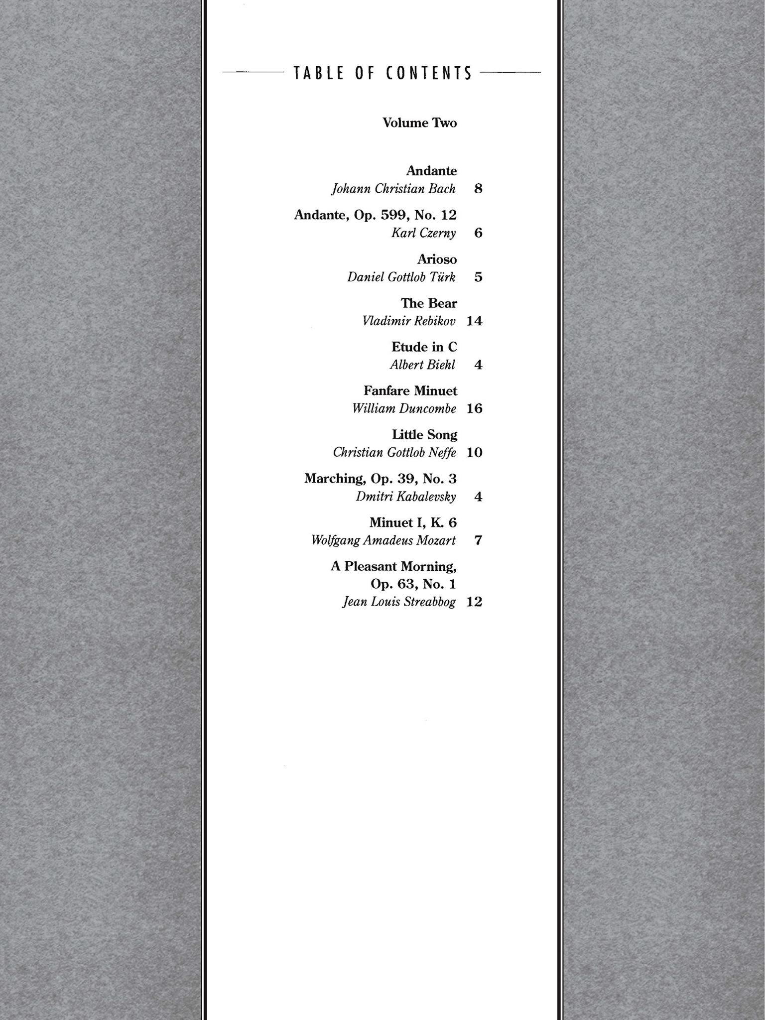 Everybody's Perfect Masterpieces Volume 2 Piano Recital Repertoire