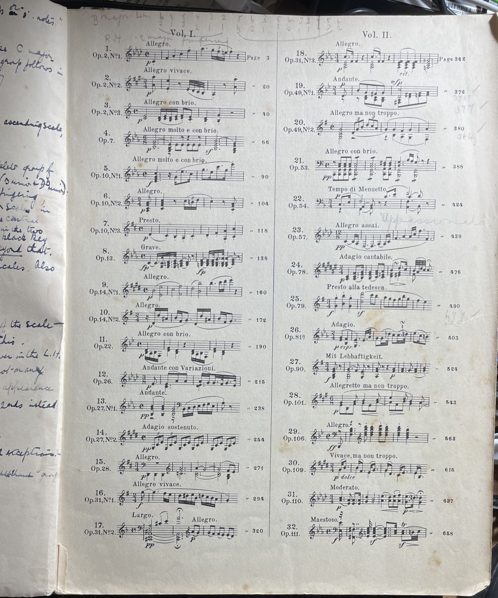 Schirmer's Library Vol 2 Beethoven Sonatas Bulow and Lebert