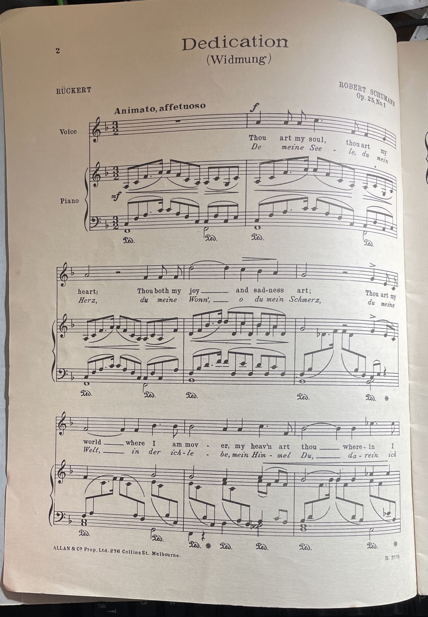 Treasury of Song Vol 2 Imperial Edition No 425