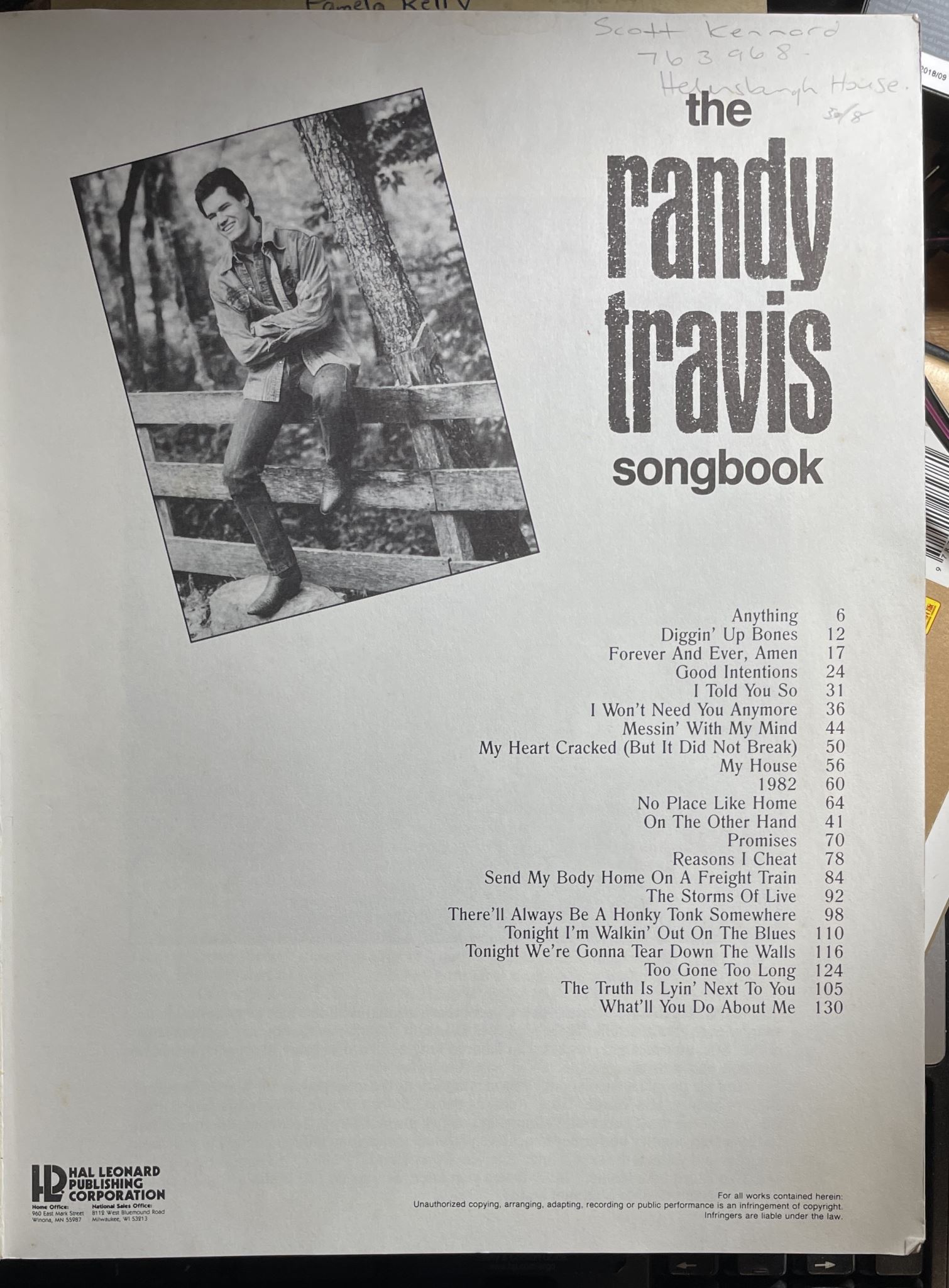 The Randy Travis Songbook