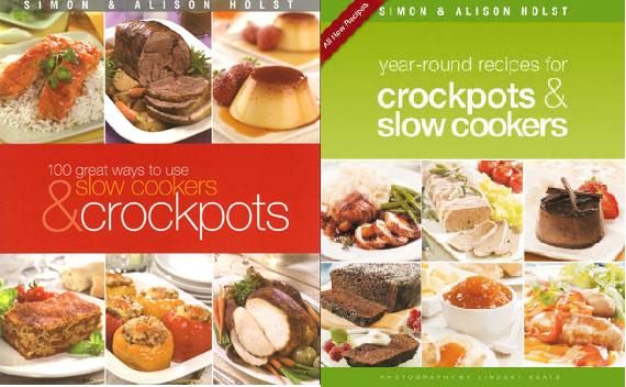 Alison Holst Two Crockpots & Slow Cookers Books