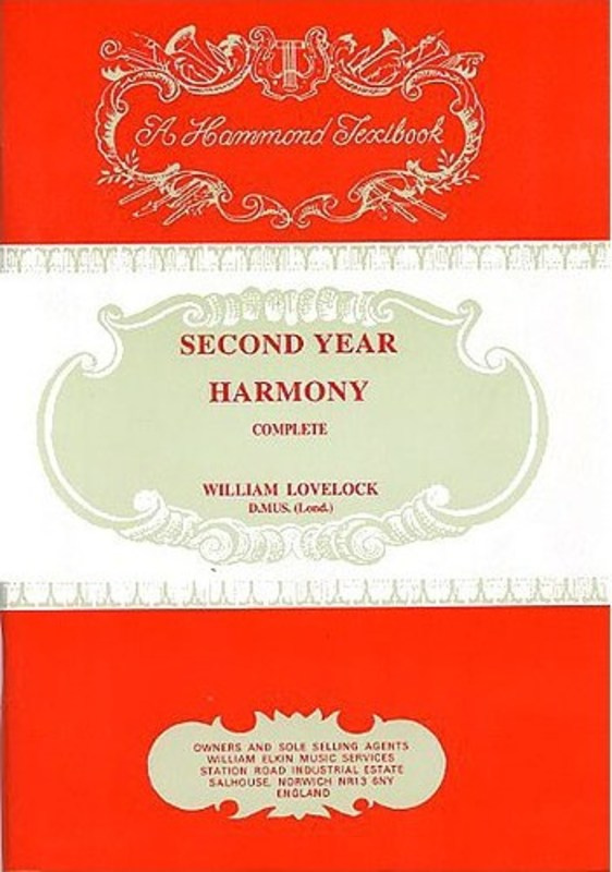 Second Year Harmony Complete by William Lovelock