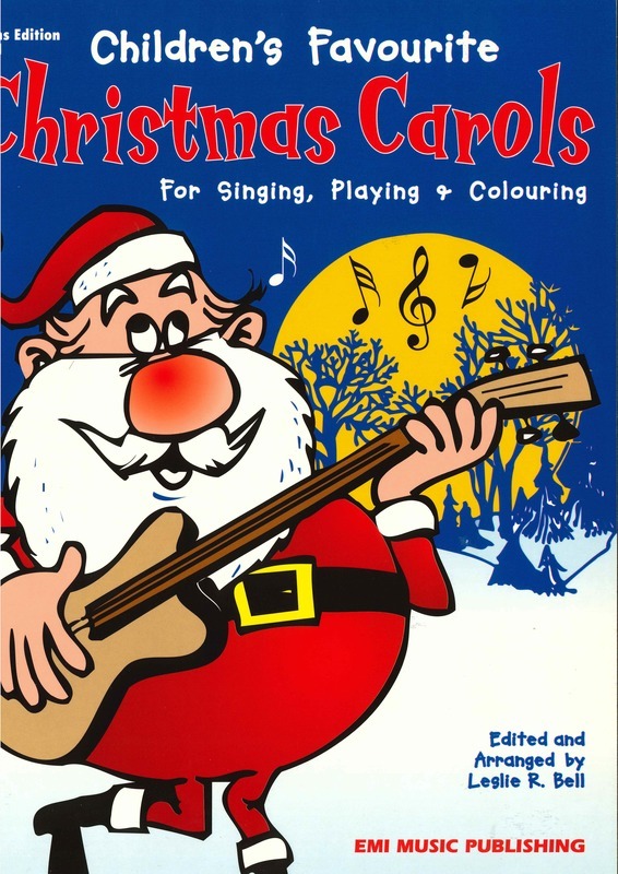 Children's Favourite Christmas Carols For Singing Playing & Colouring