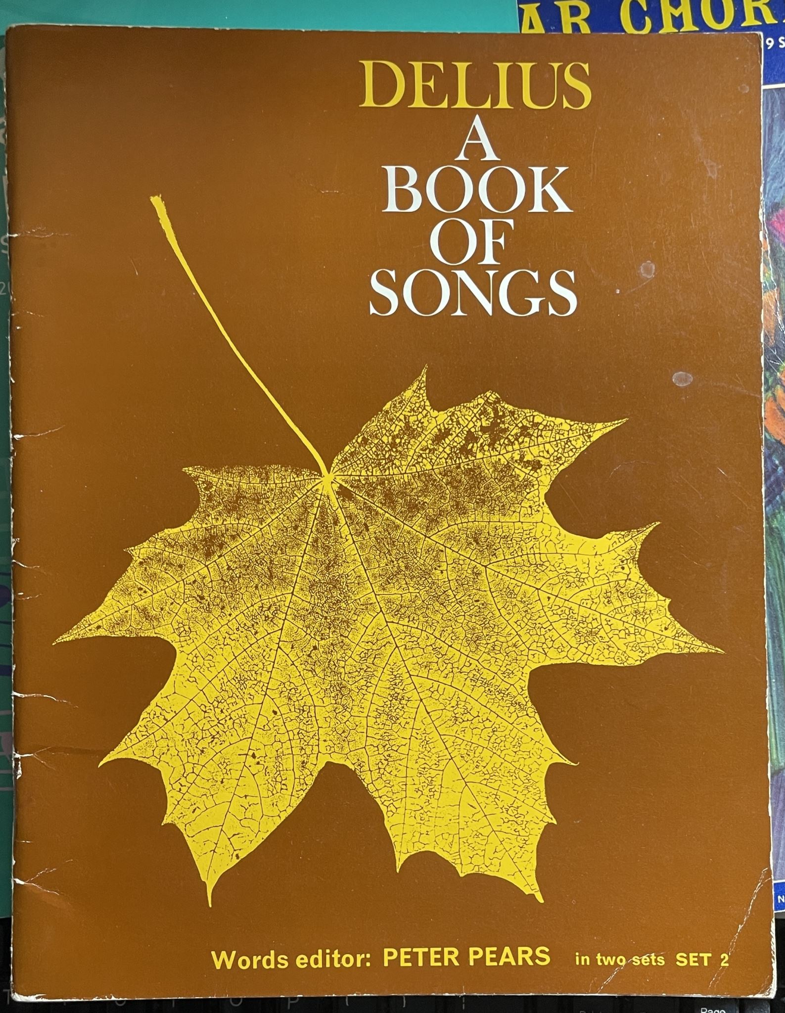 Delius A Book of Songs by Peter Pears Set 2