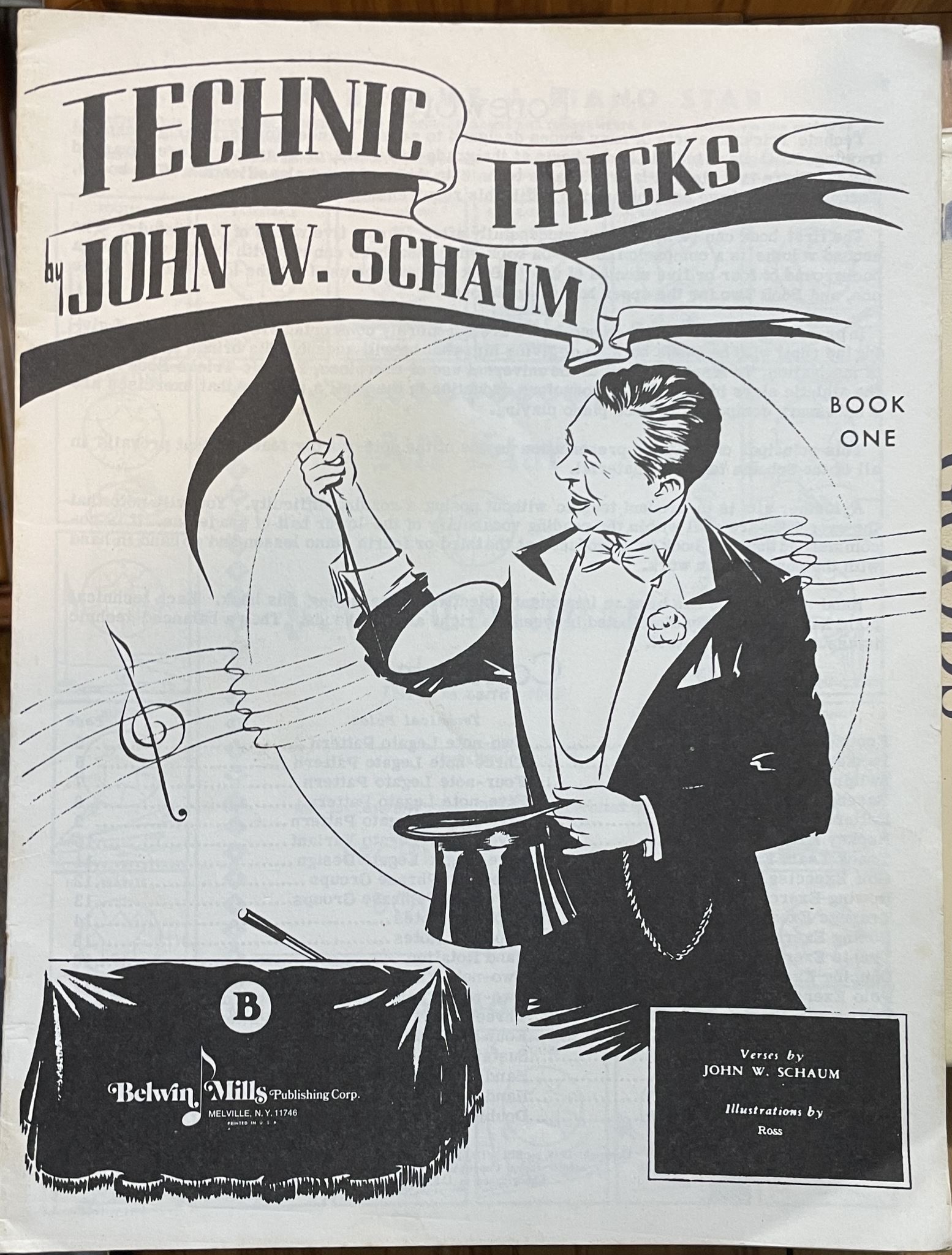 Technic Tricks by JOhn W Schaum Book 1 and 2