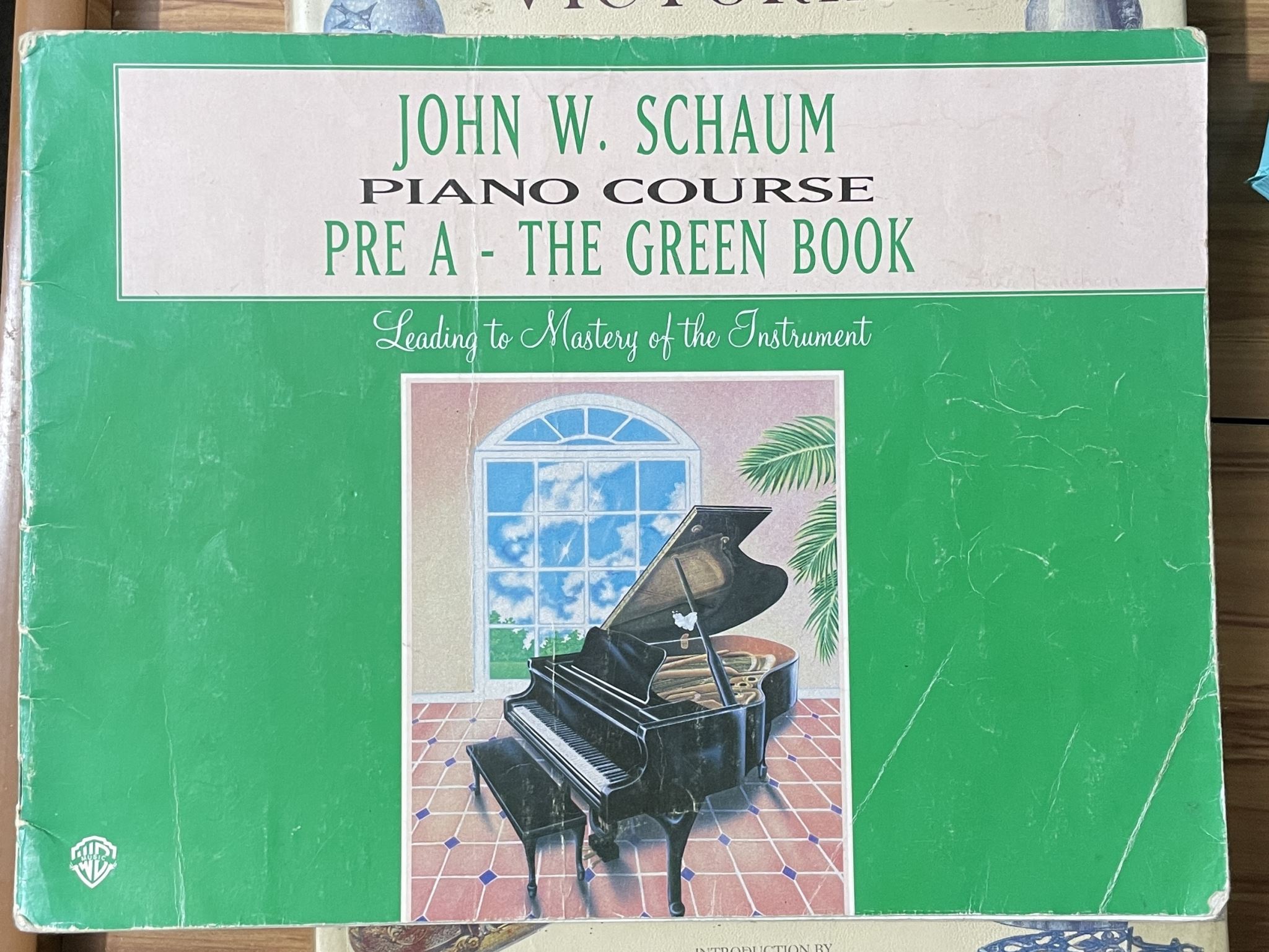 John W Schaum Piano Course Pre A The Green Book