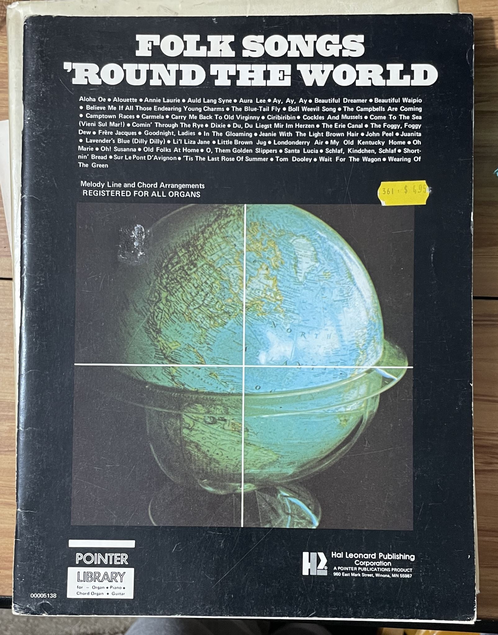 Folk Songs 'Round the World Arranged by Chester Nordman