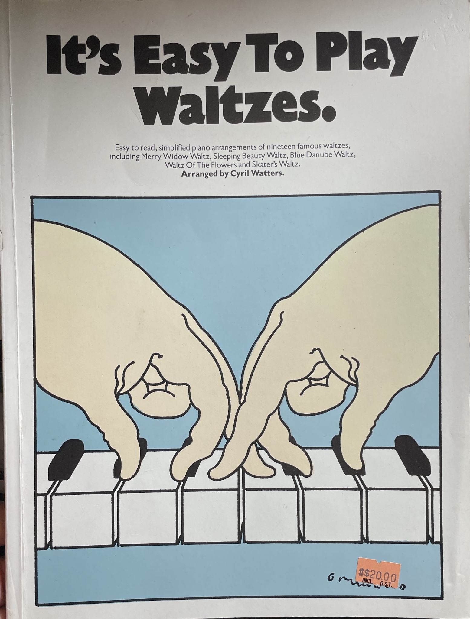 It's Easy to Play Waltzes by Cyril Watters