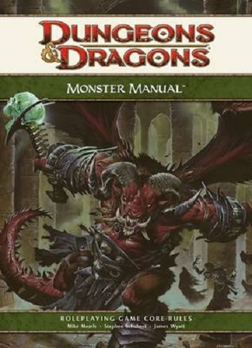 Dungeons & Dragons Monster Manual Roleplaying Game Core Rules