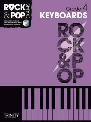 Trinity Rock & Pop Exams Keyboards Grade 4 with CD