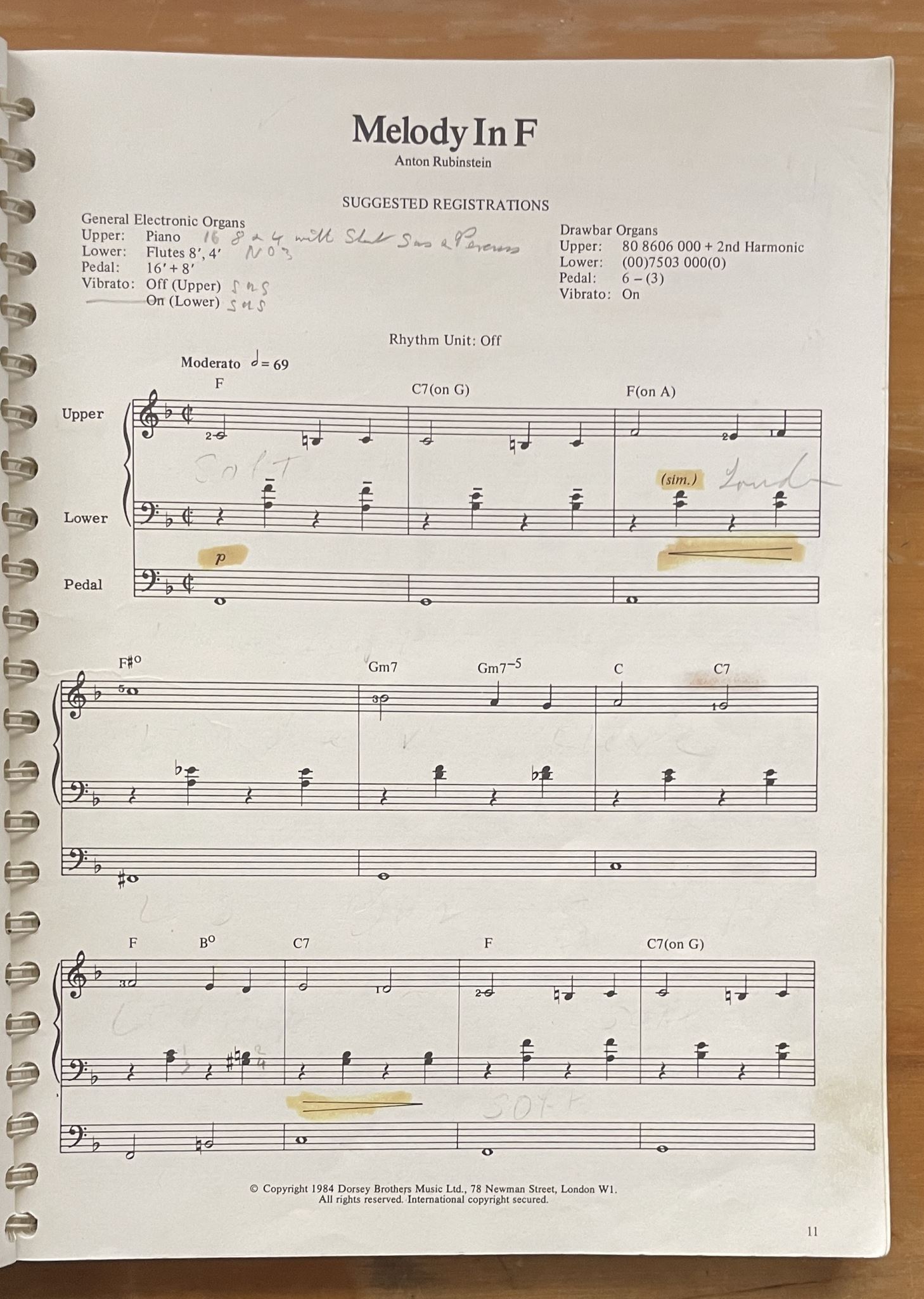 Home Organist Library Volume 11 Light Classics and Volume 4 Waltzes