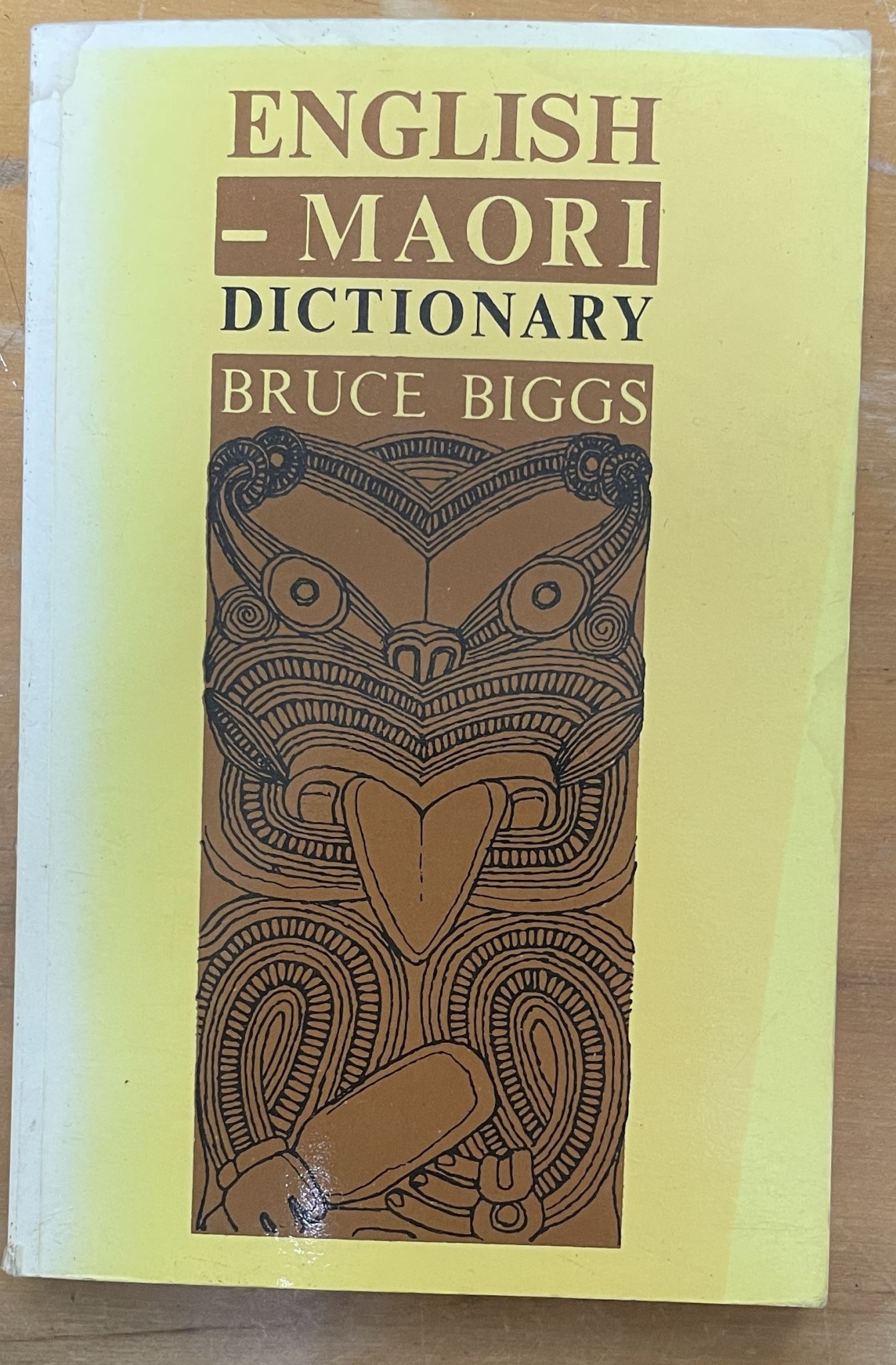 English Maori Dictionary by Bruce Biggs