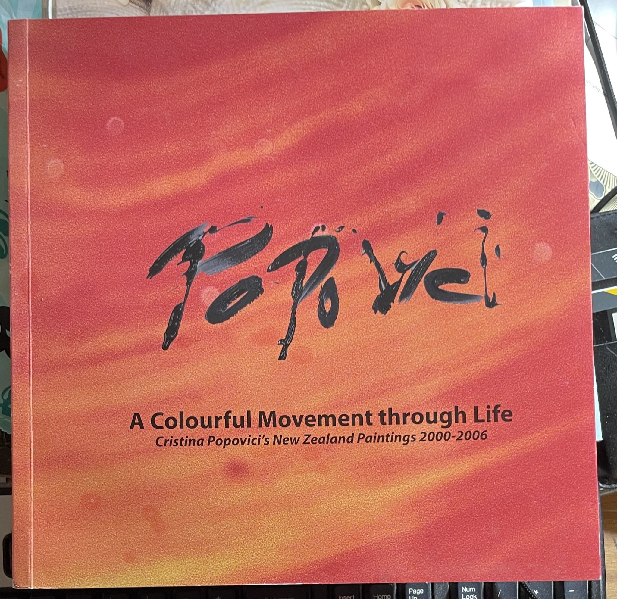 Cristina Popovici A Colourful Movement through Life Signed