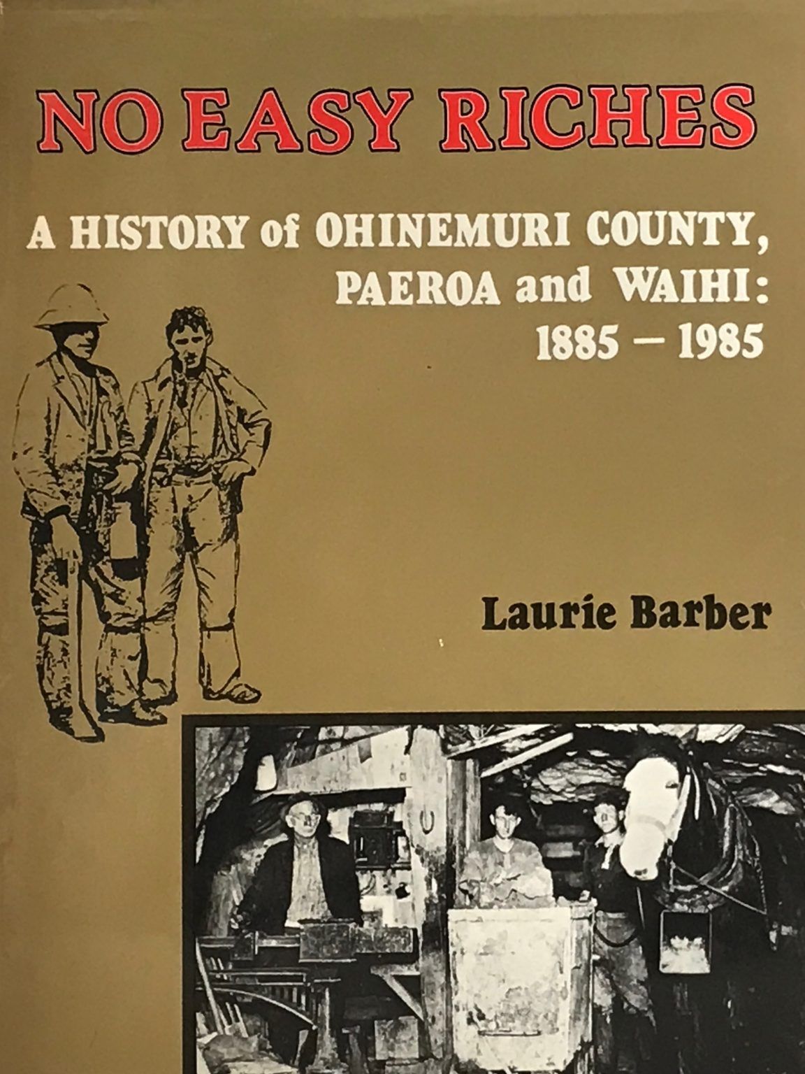 No Easy Riches A History of Ohinemuri County, Paeroa and Waihi: 1895-1985