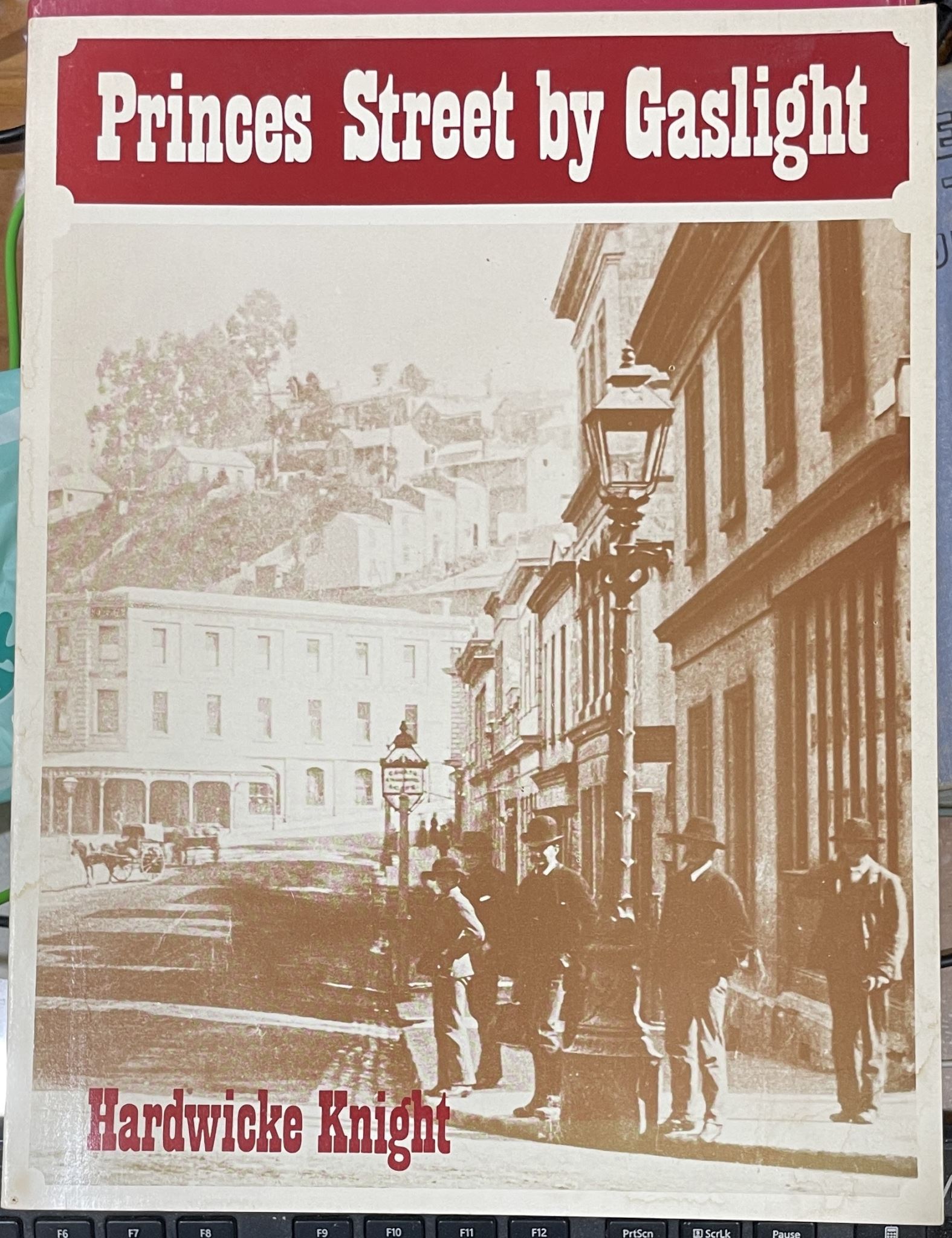 Princes Street by Gaslight by Hardwicke Knight