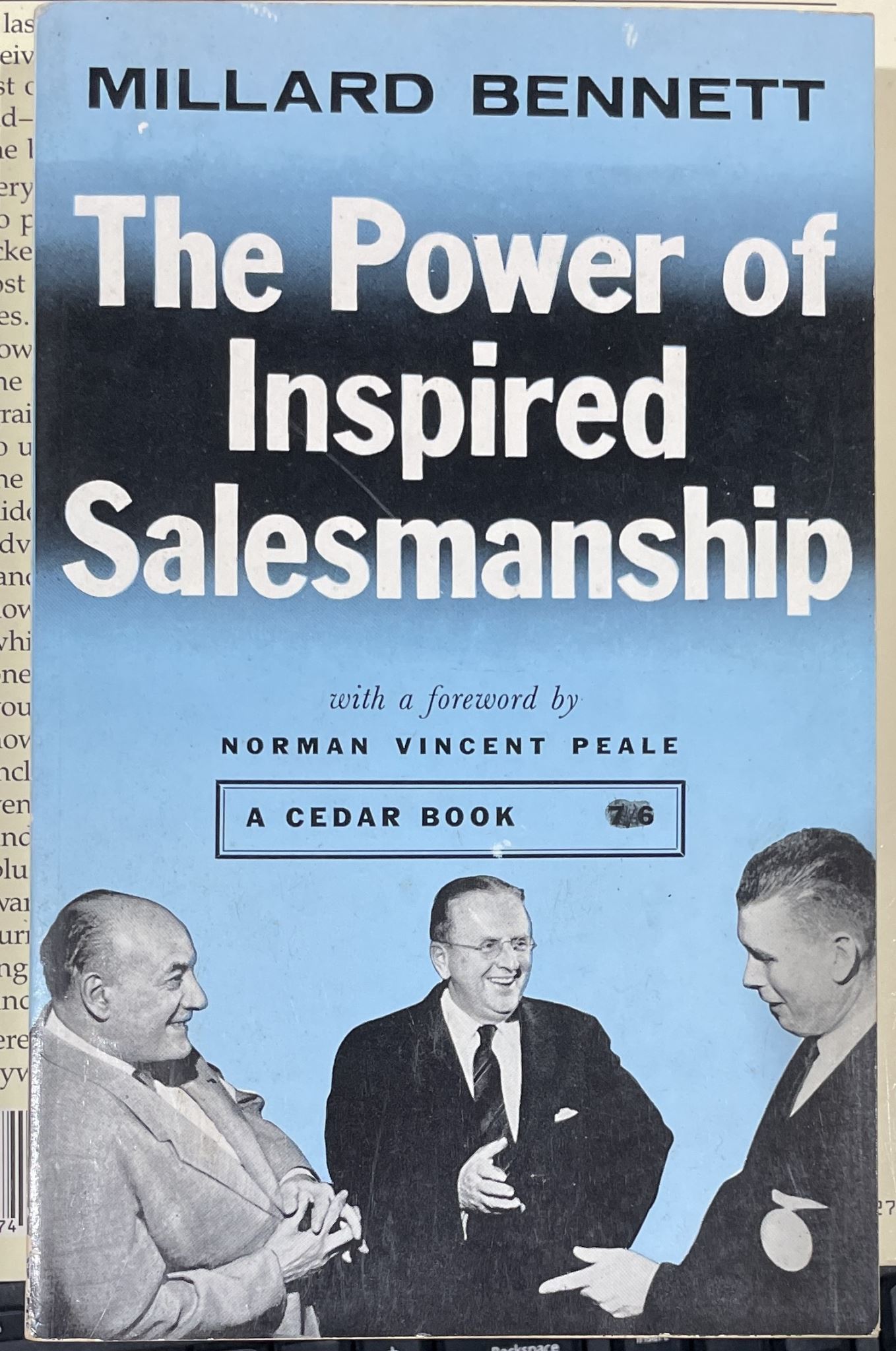The Power of Inspired Salesmanship by Millard Bennett