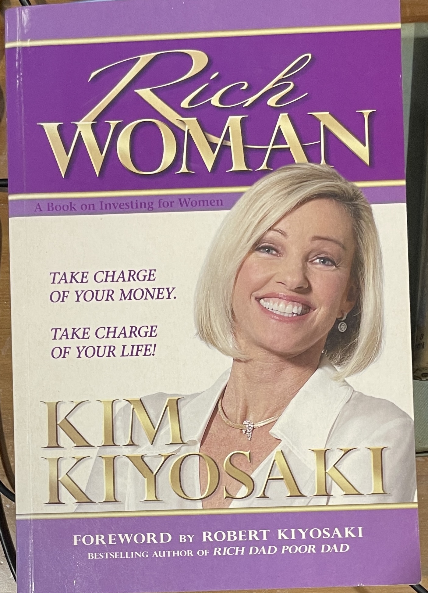 Rich Woman a book on investing for women by Kim Kiyosaki