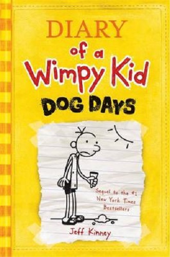 Diary of a Wimpy Kid #4 Dog Days Jeff Kinney Hard Cover