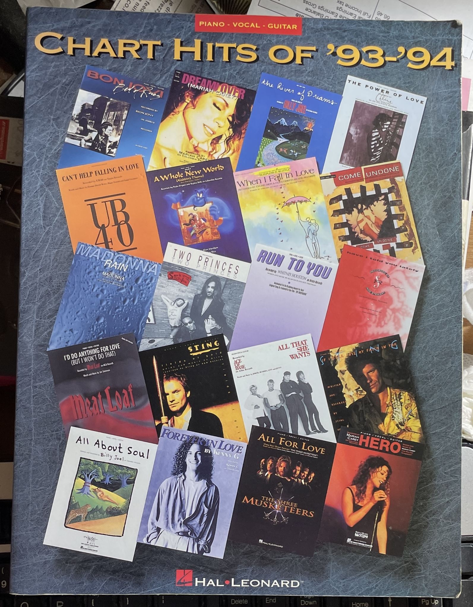 Chart Hits Of '93-'94