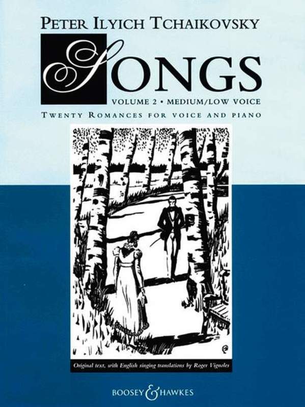 Songs Volume 2 Medium/Low Voice Twenty Romances for Voice and Piano