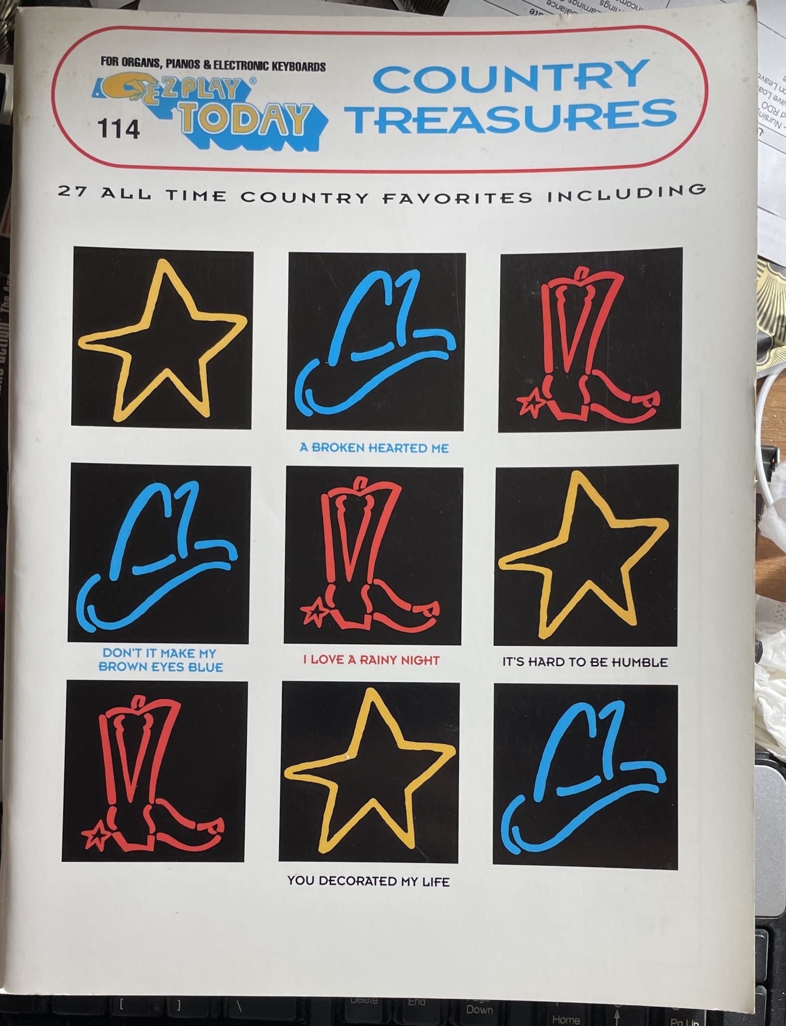 E-Z Play Today 114 Country Treasures 27 All the Country Favorites