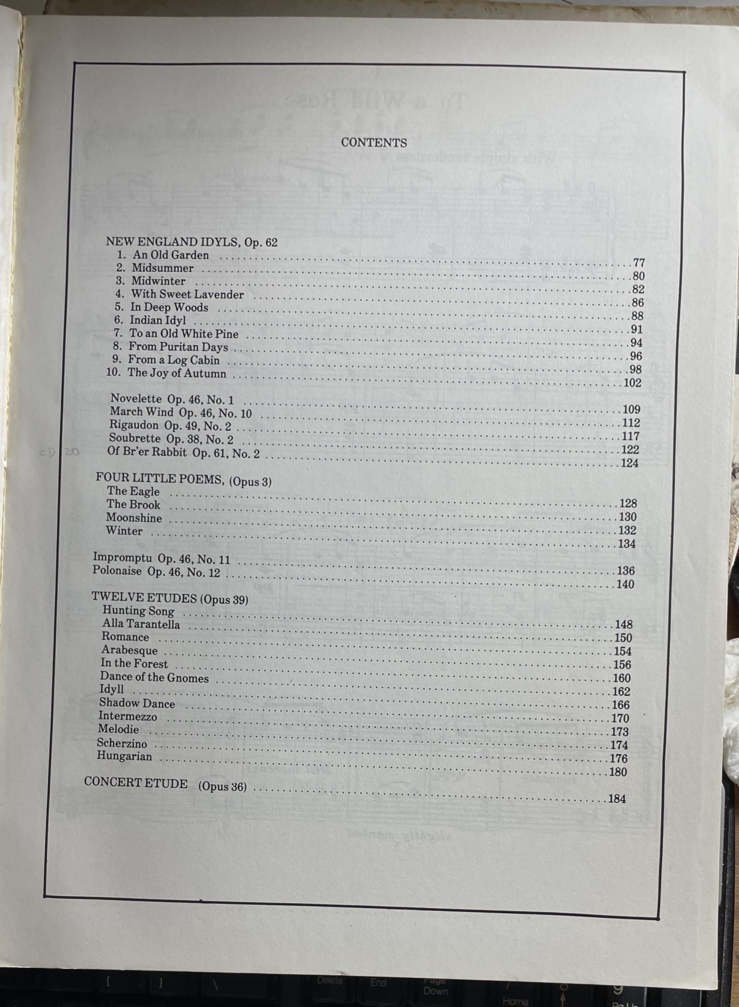 MacDowell His Greatest Piano Solos