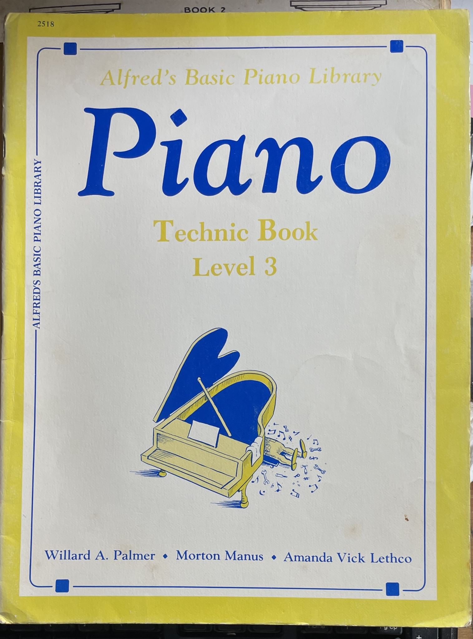 Alfred's Basic Piano Library Technic Book Level 3