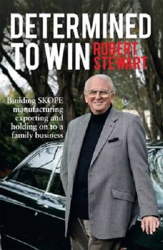 Determined to Win By Robert Stewart Signed