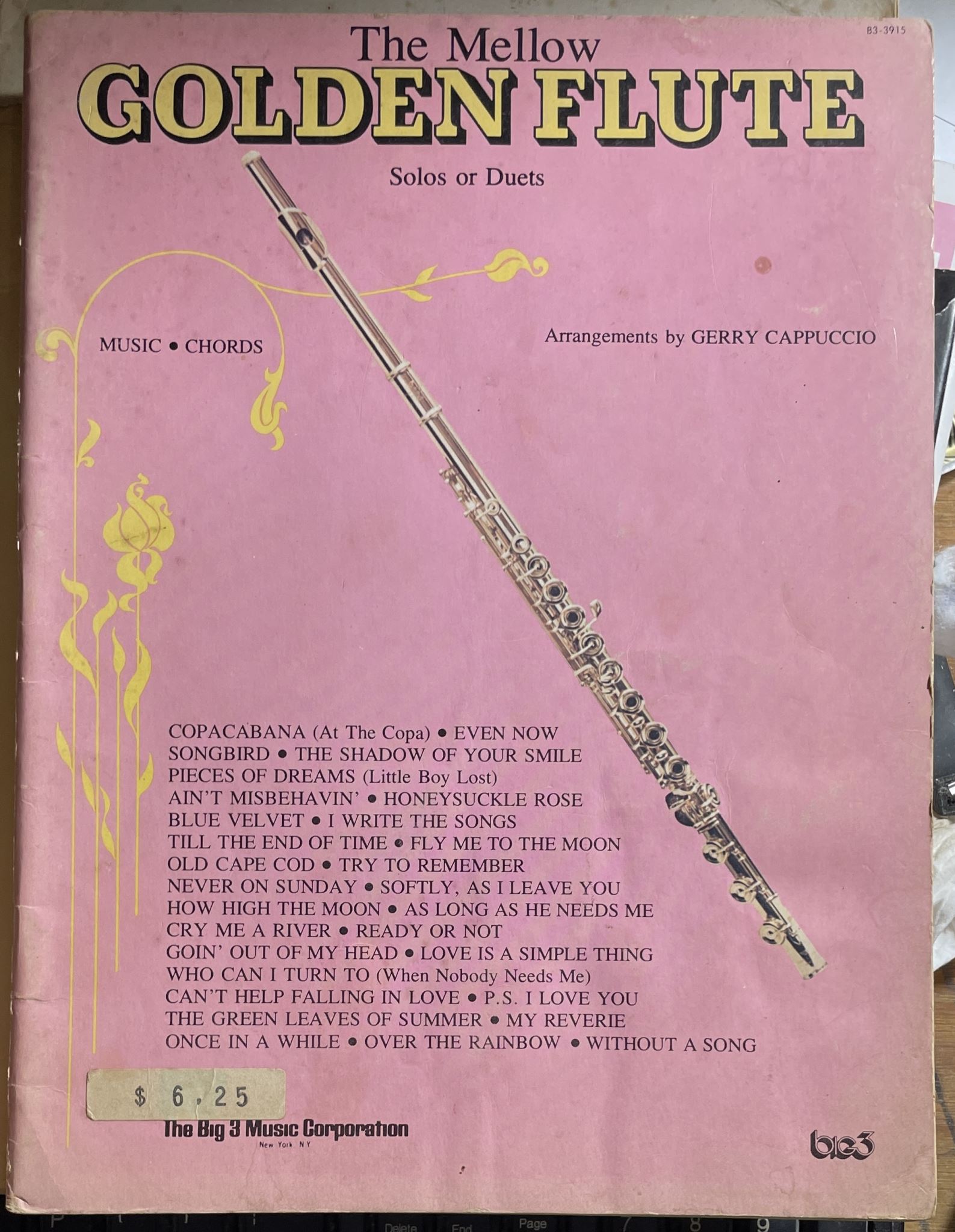 The Mellow Golden Flute Solos or Duets