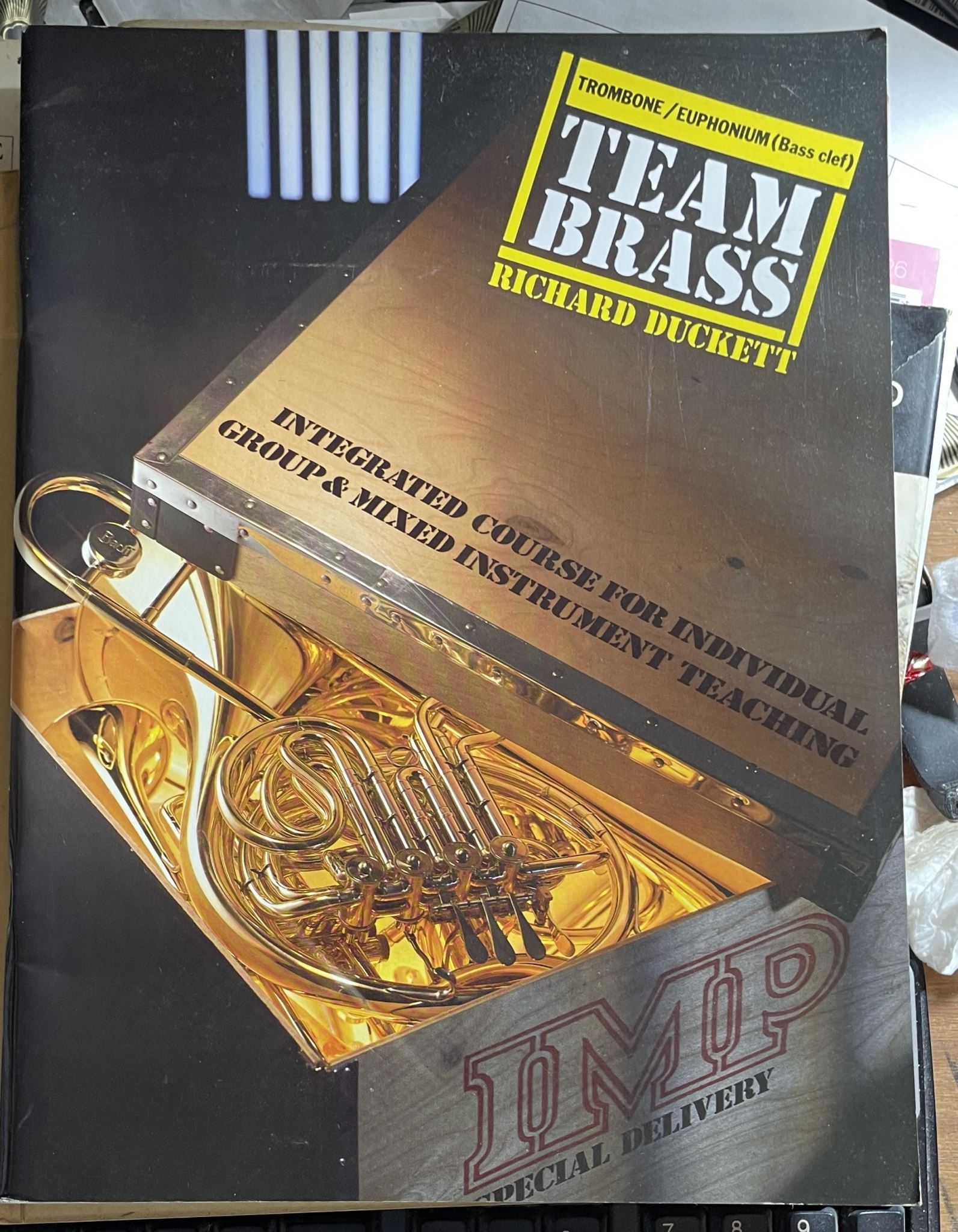 Team Brass Trombone/Euphonium Bass Clef by Richard Duckett
