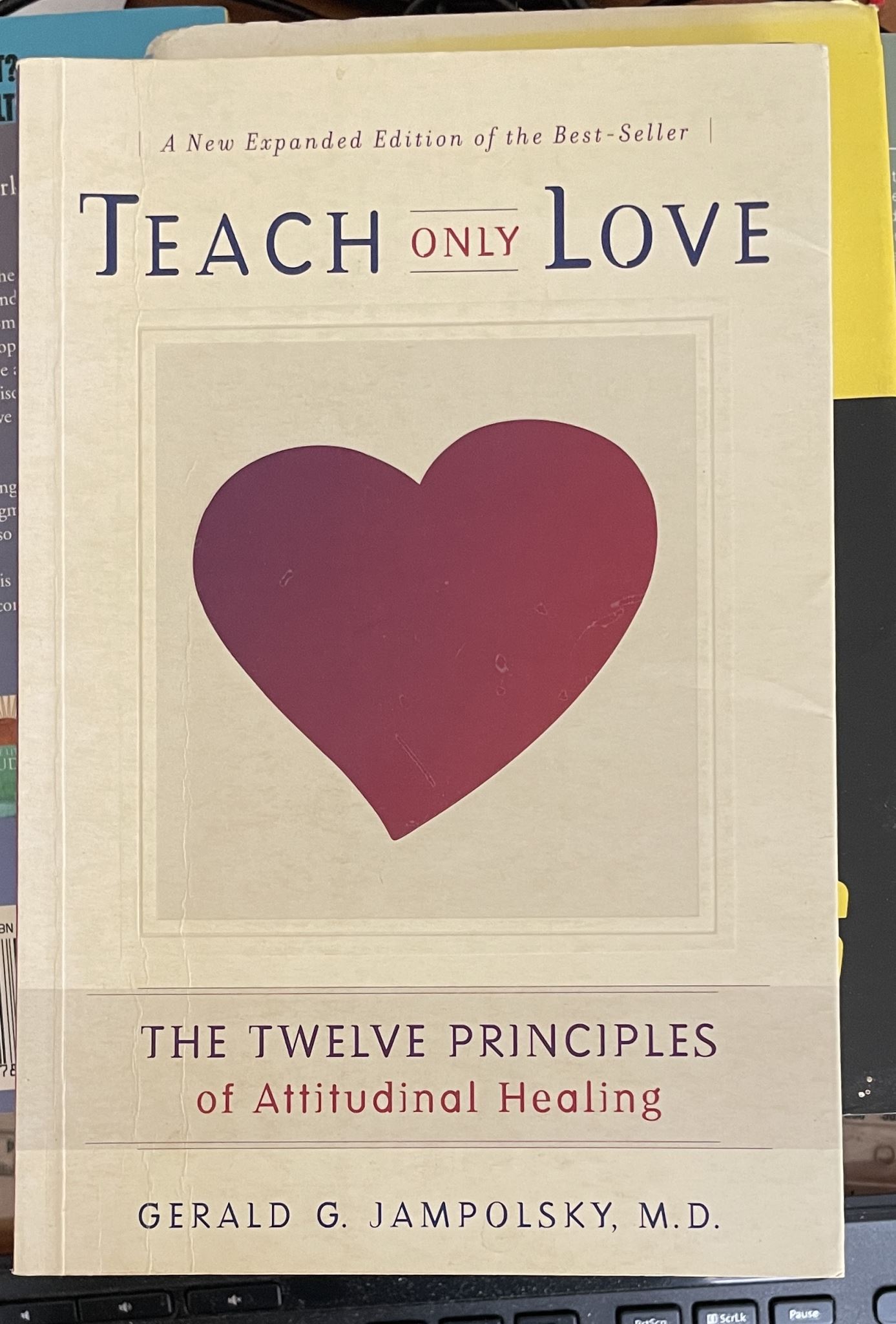 Teach Only Love The 12 Principles of Attitudinal Healing By Gerald G. Jampolsky