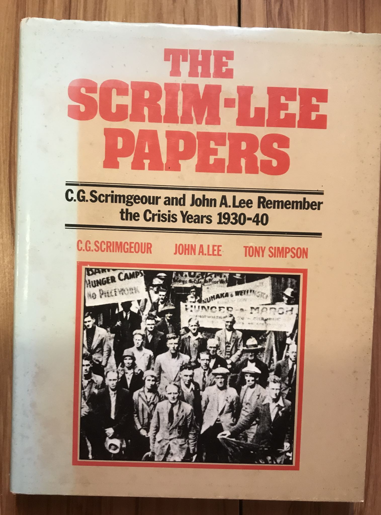 The Scrim-Lee Papers: Remember the Crisis Years 1930-40