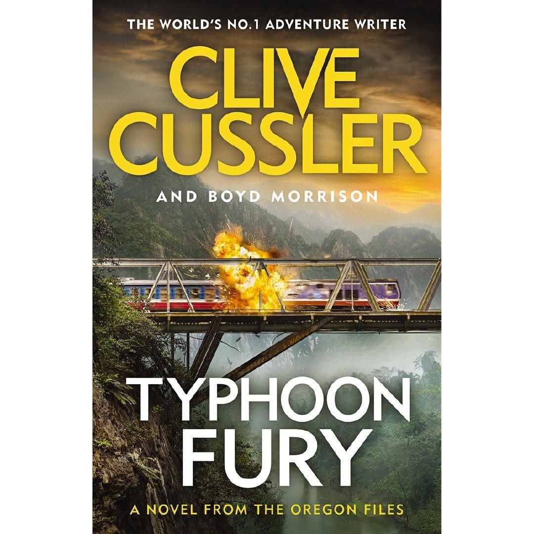 Typhoon Fury Oregon Files #12 By Clive Cussler, Boyd Morrison