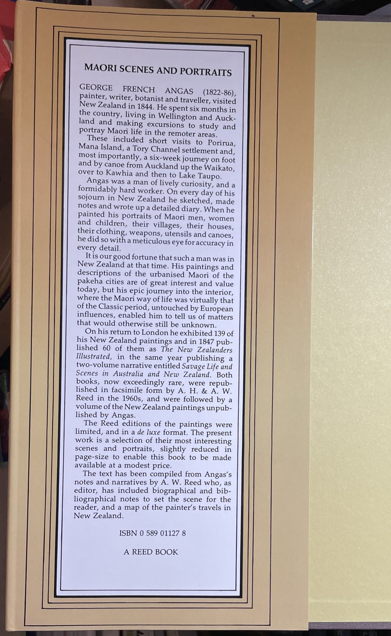 Maori Scenes and Portraits and Early Paintings of the Maori